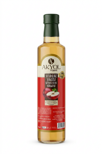 Sandaloz sakızlı kitreli elma sirkesi 500ml