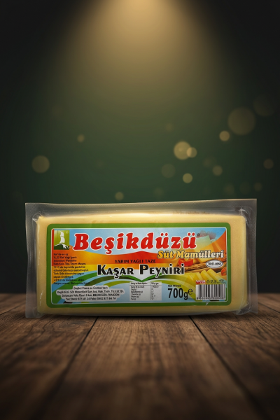 Beşikdüzü taze kaşar peyniri 700gr
