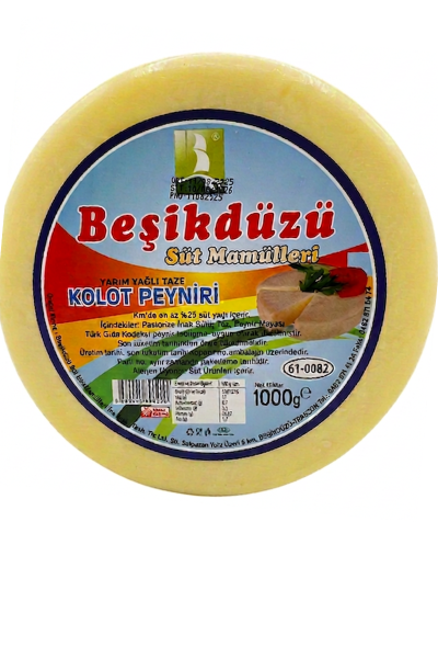 Beşikdüzü Trabzon kolot peyniri 1kg