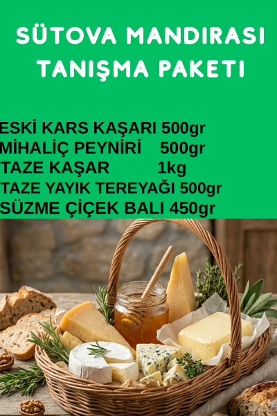 SÜTOVA MANDIRASI TANIŞMA PAKETİ